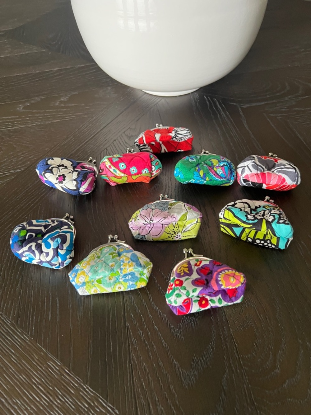 Bundle👛 Of 10pc Mini Vera Bradley Coinpurse.. - Picture 8 of 14
